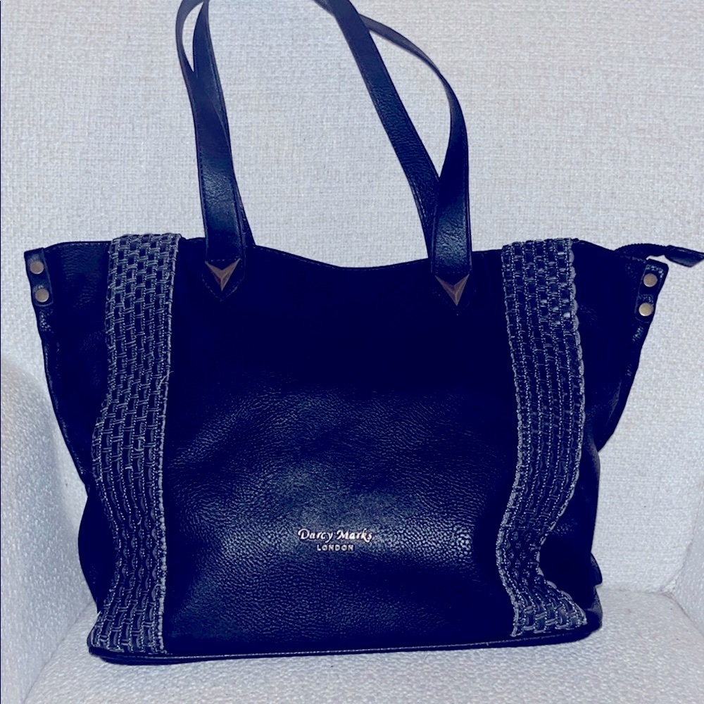 Darcy Marks London Black Large Tote Bag